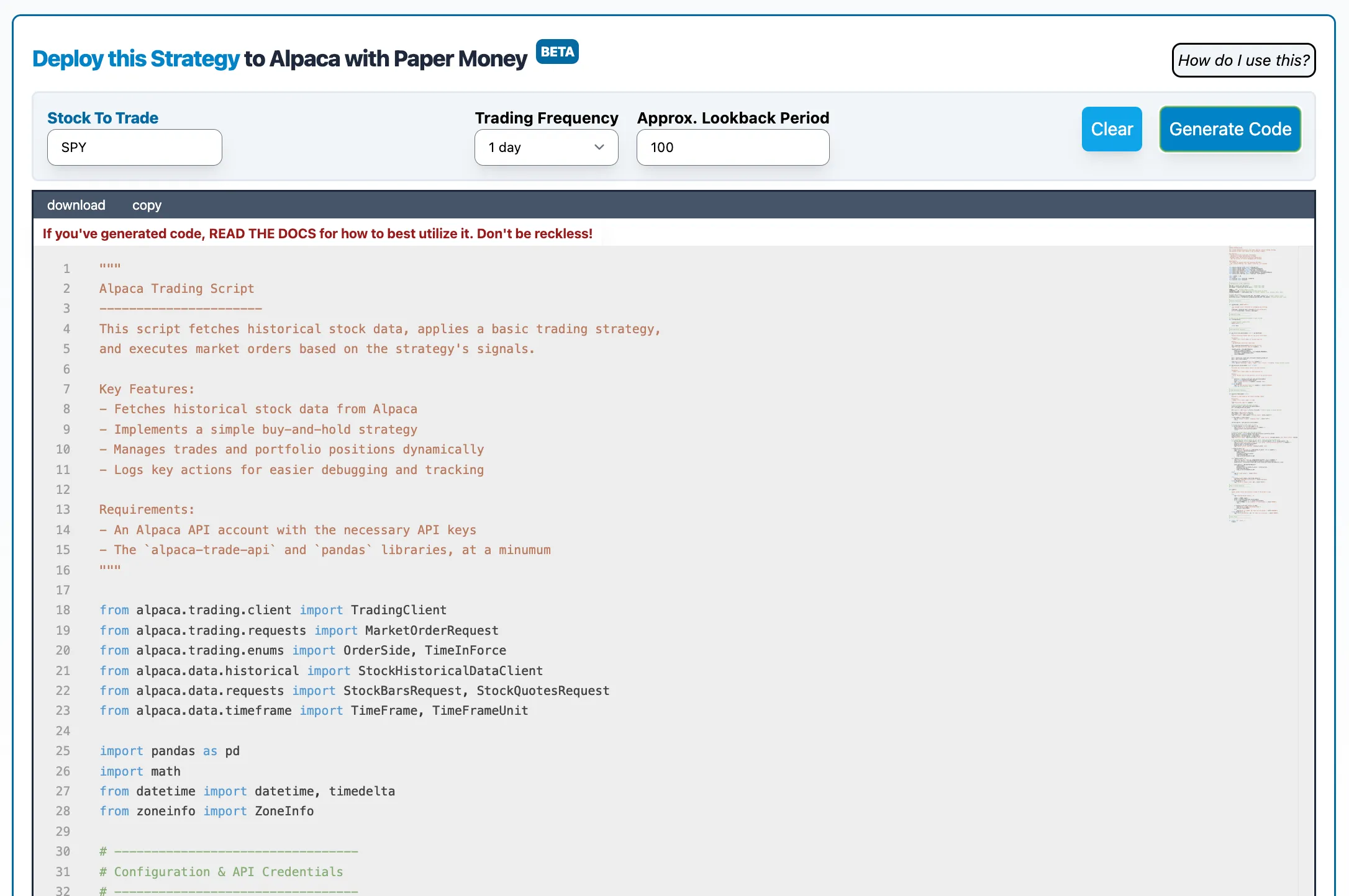 Deployment Dashboard
